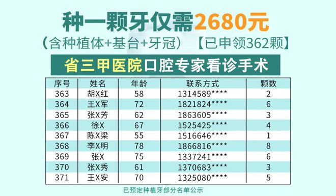 掉牙也传染？牙齿成排掉怎么办？医生建议及时种植修复稳固牙槽骨(图3)